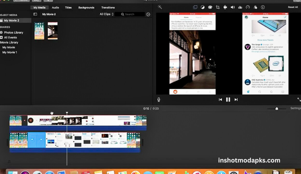 How to Put Two Videos Side By Side in Inshot Easy Method