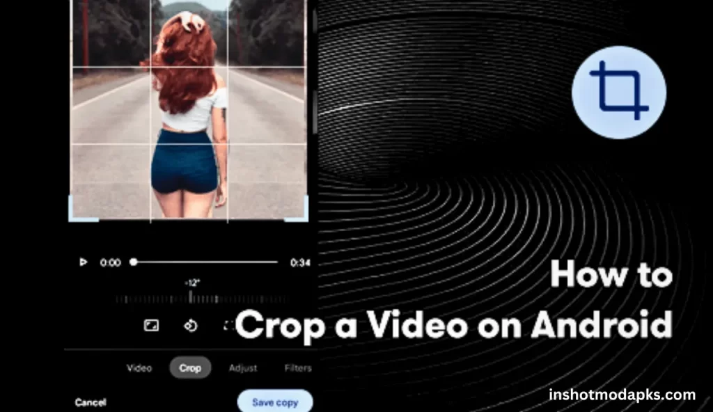how to crop video in inshot app without watermark